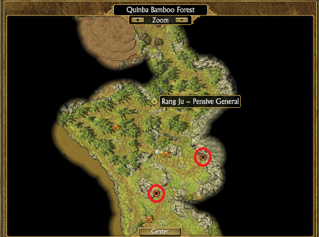 A General In Repose Map Locations